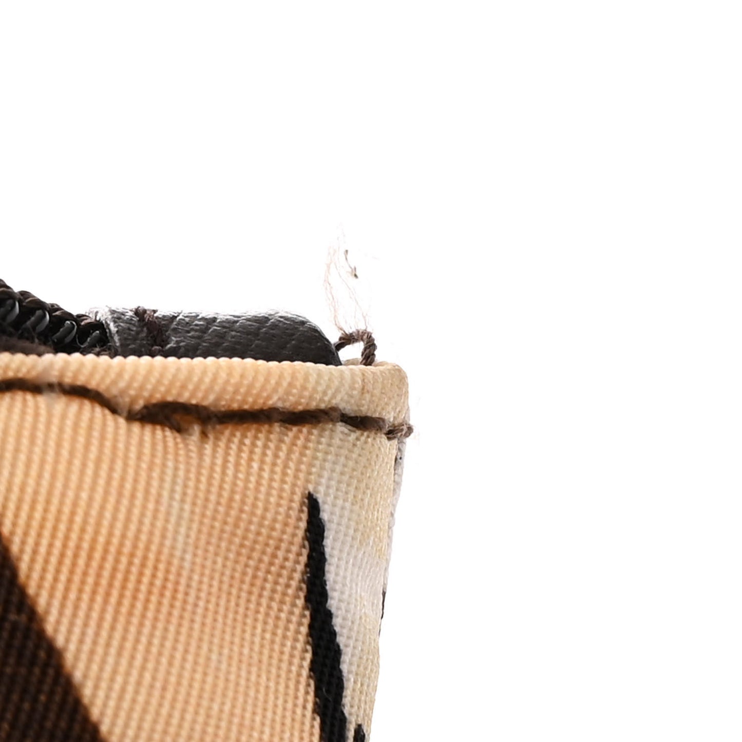 Tessuto Stampato Nylon Saffiano Floral Print Tote Brown Multicolor