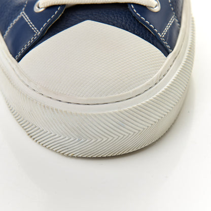Louis Vuitton Calfskin Tattoo Sneaker Boots 8 Blue 9 of 12
