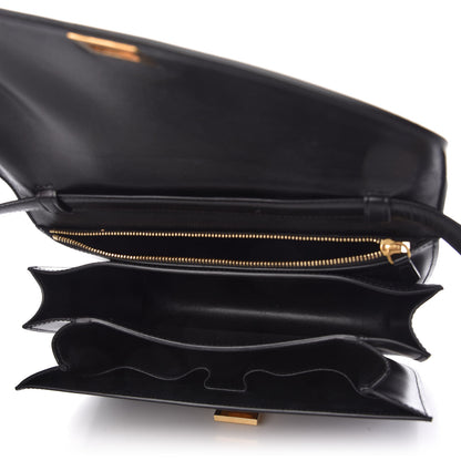 Celine Box Calfskin Medium Classic Box Flap Bag Black 5 of 9