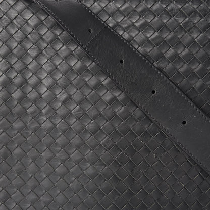 Bottega Veneta Nappa Intrecciato Messenger Bag Ferro Gray 13 of 13