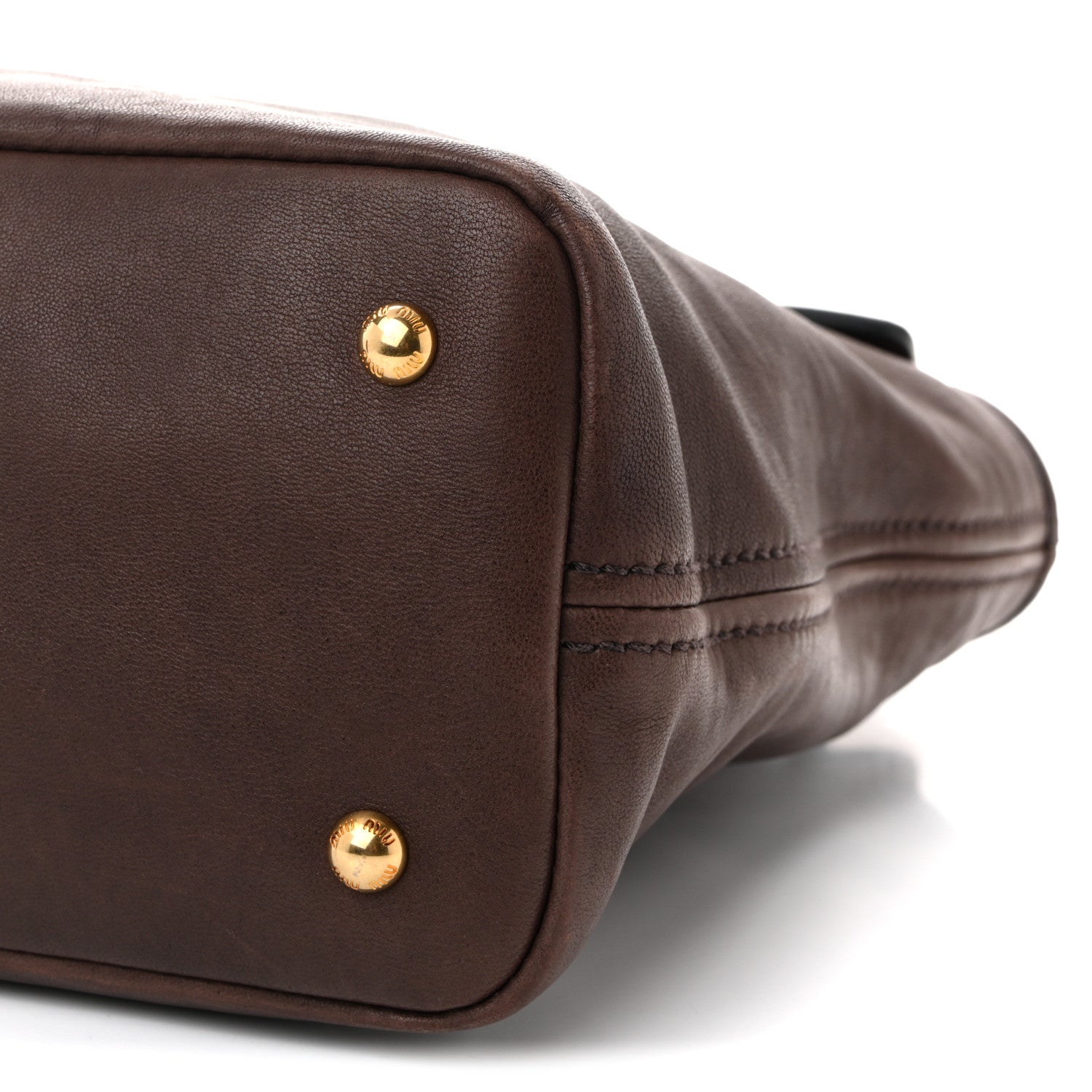 Miu Miu Nappa Medium Aventure Bag Radica 9 of 9