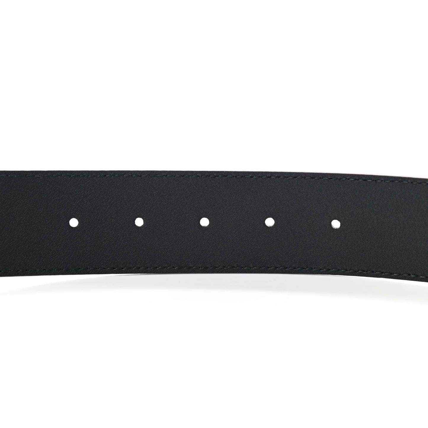 Textured Calfskin Double G 40mm Belt 85 34 Black