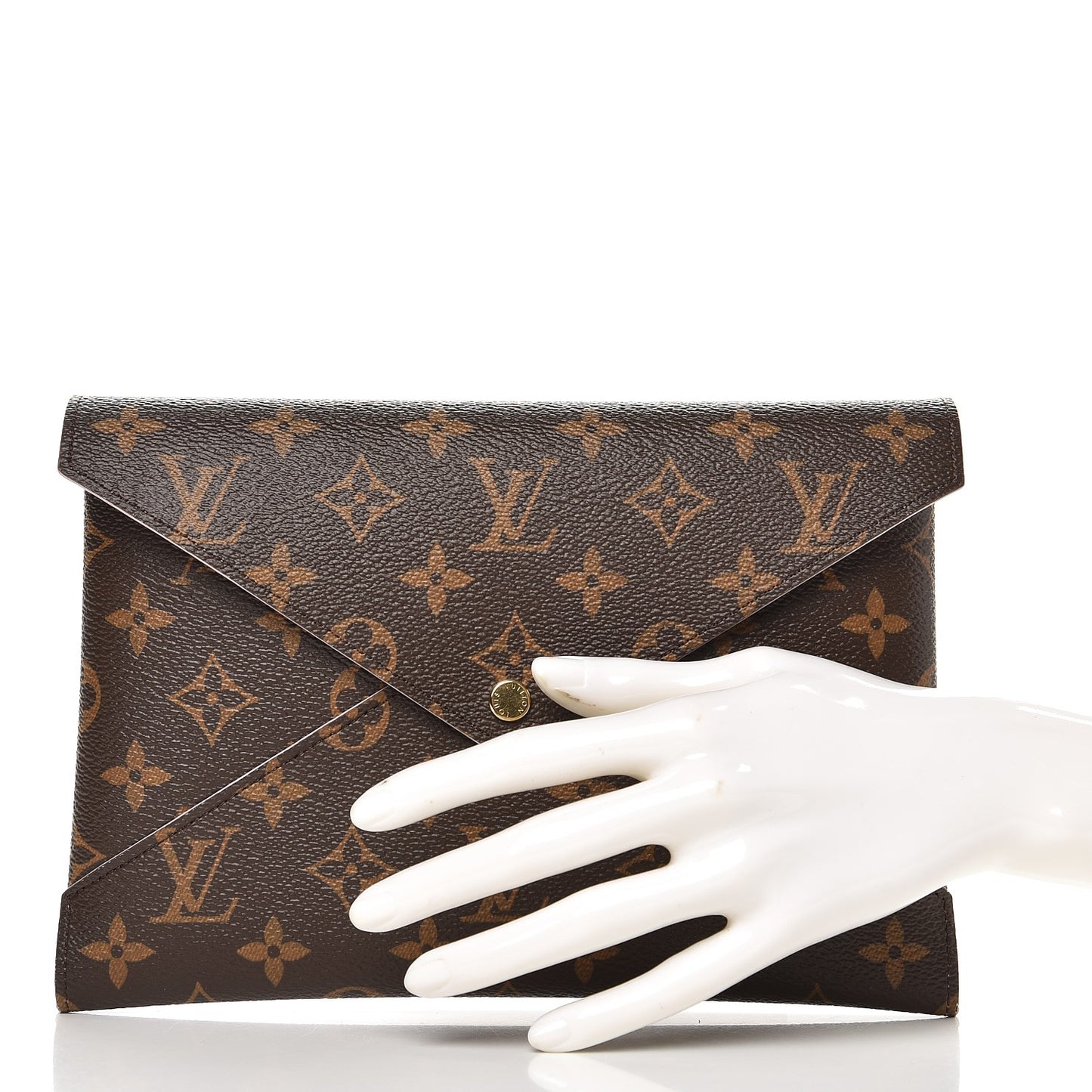 Monogram Large Kirigami Pochette Insert Rose Ballerine