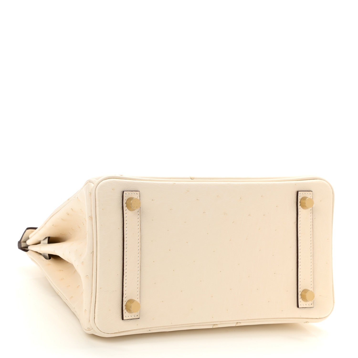 Hermes Ostrich Birkin 25 Nata 4 of 11