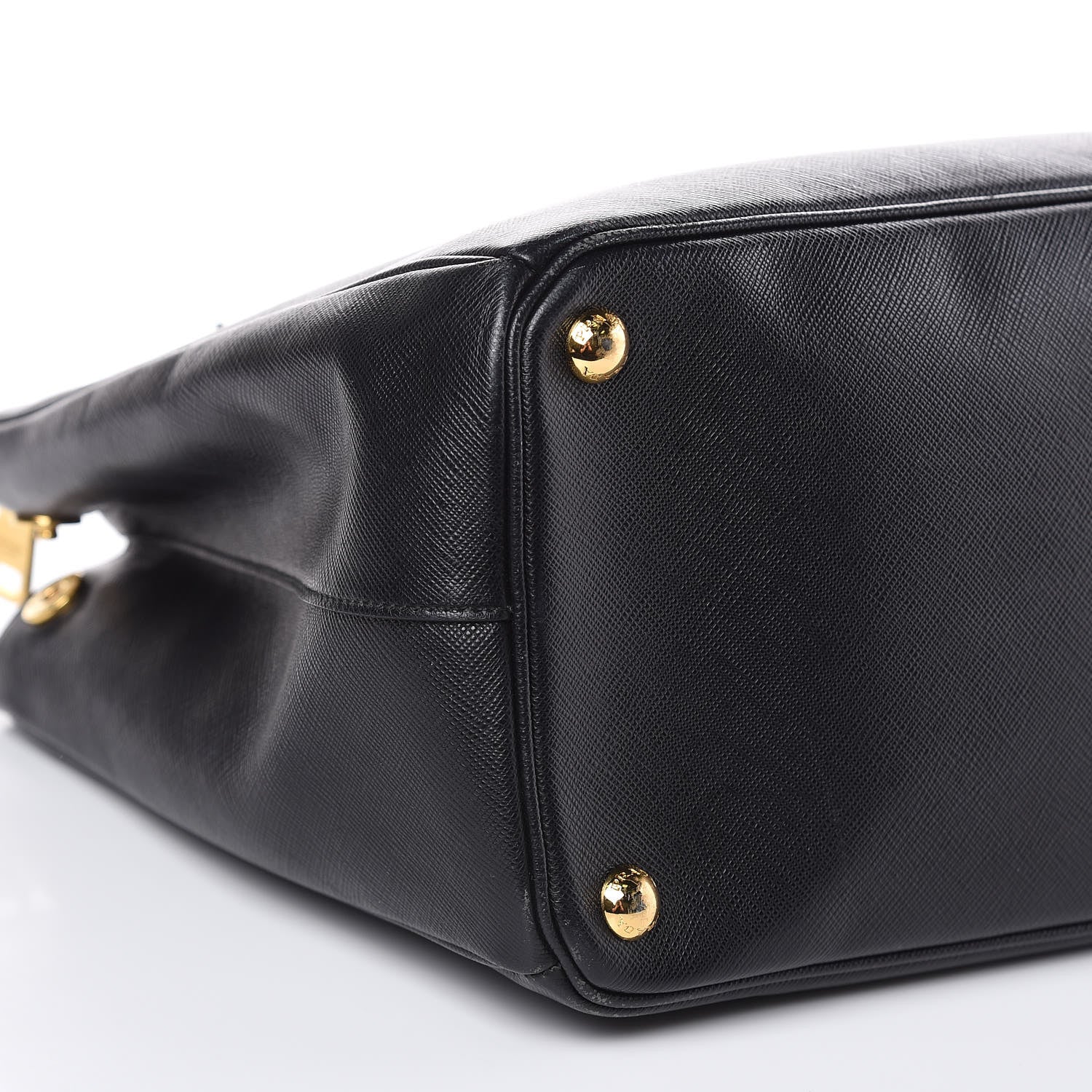 Prada Saffiano Medium Galleria Double Zip Tote Black 8 of 19