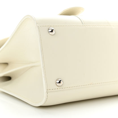 Delvaux Box Calfskin Mini Brillant Satchel Ivory 8 of 16