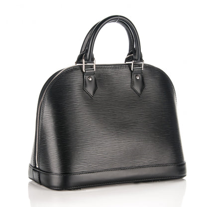 Louis Vuitton Epi Alma PM Black 3 of 8