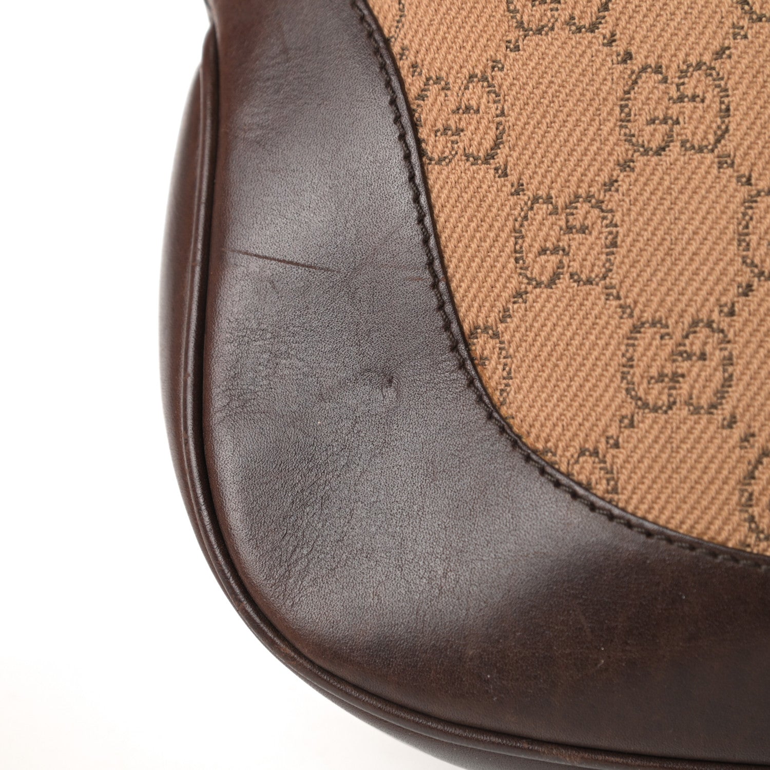 Gucci Monogram Small Jackie O Hobo Brown 16 of 16
