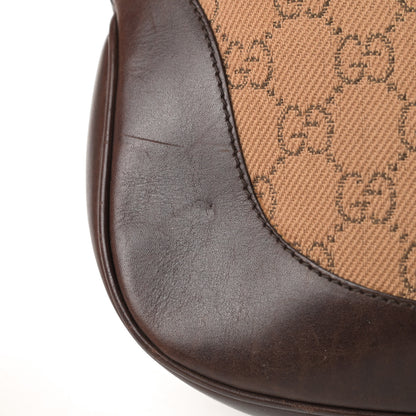 Gucci Monogram Small Jackie O Hobo Brown 16 of 16