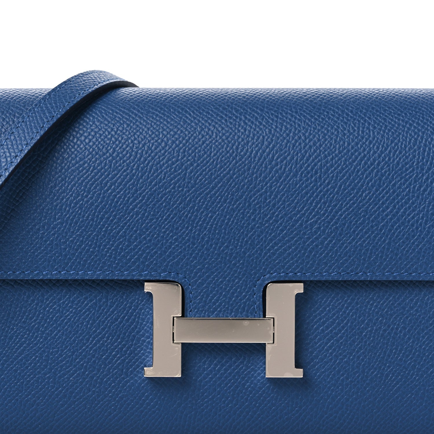Hermes Epsom Constance Long To Go Wallet Bleu Tie 15 of 23