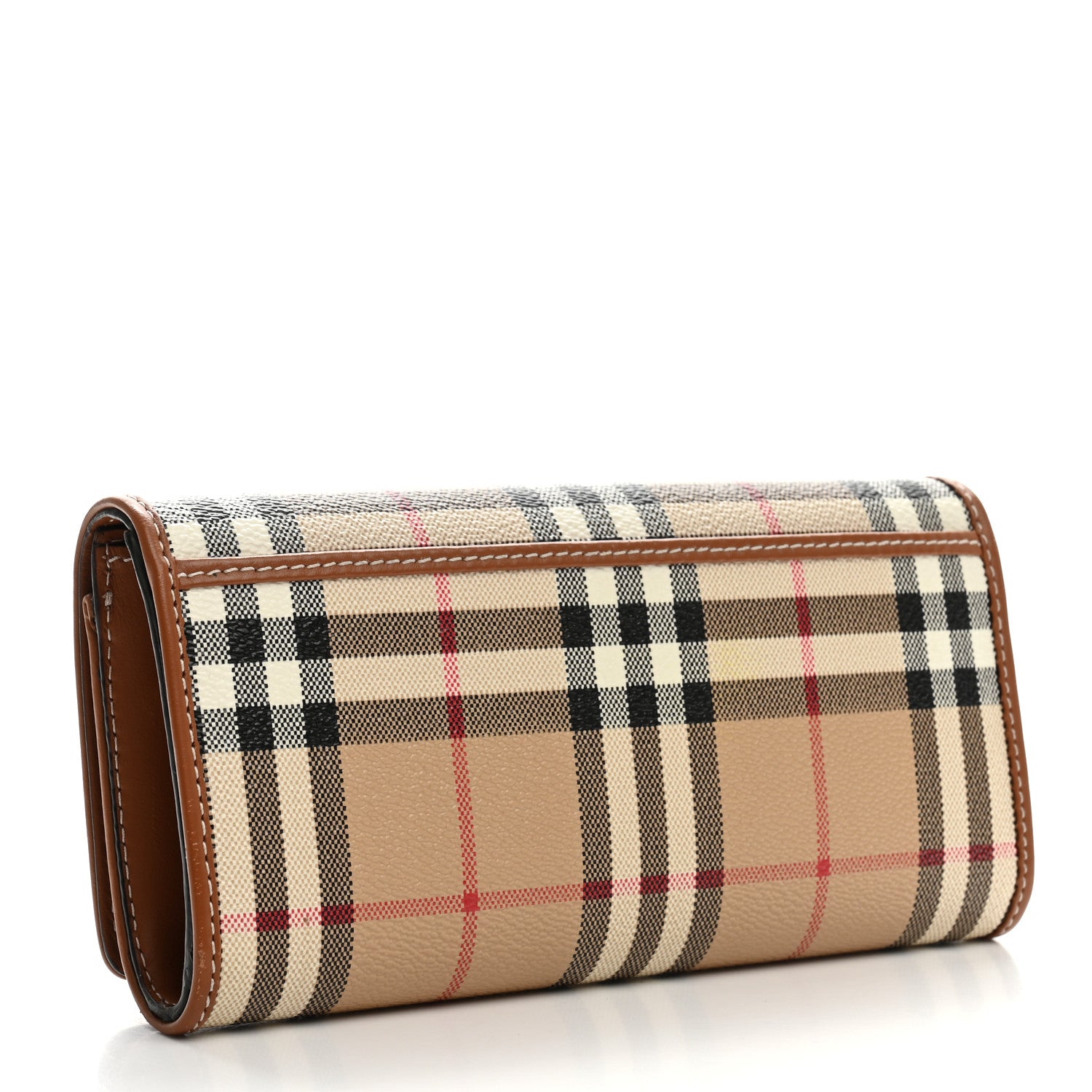 Burberry Halton Vintage Check Continental Wallet Archive Beige 3 of 9