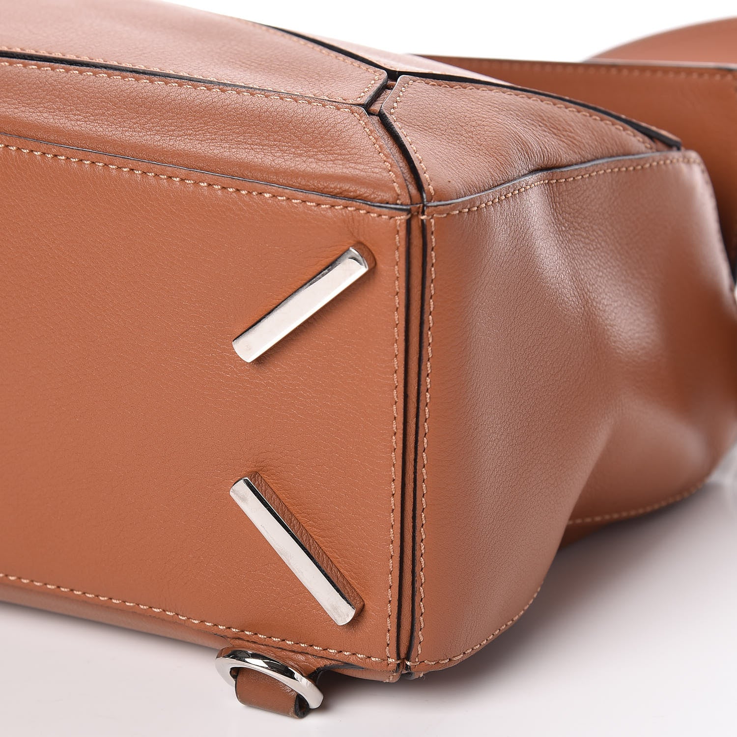 Loewe Calfskin Small Puzzle Bag Tan 9 of 9