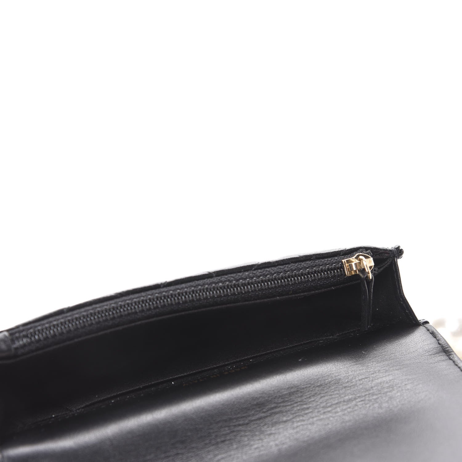 Chanel Calfskin Quilted Maxi Pearls Clutch With Chain Black 5 of 12