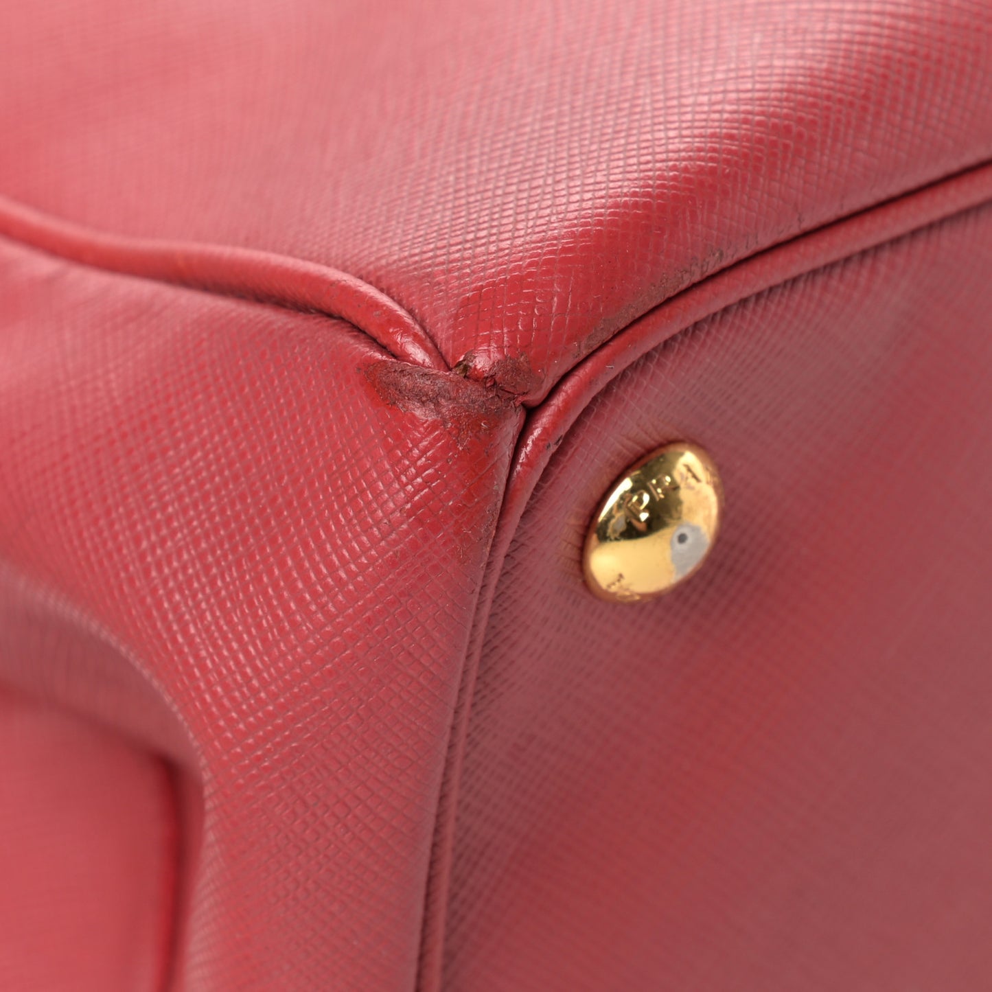 Saffiano Lux Large Tote Fuoco