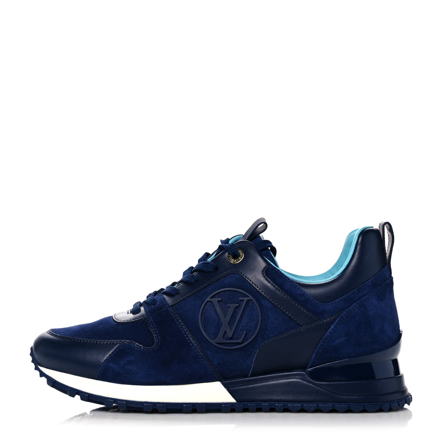 Suede Run Away Sneakers 38 Blue