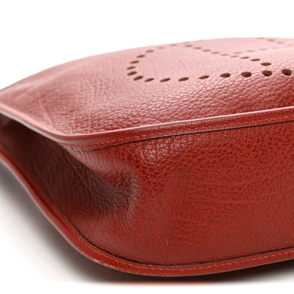 Hermes Buffle Skipper Evelyne GM Rouge H 9 of 11