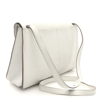 Hermes Taurillon Clemence Halzan 31 GM Craie 3 of 10