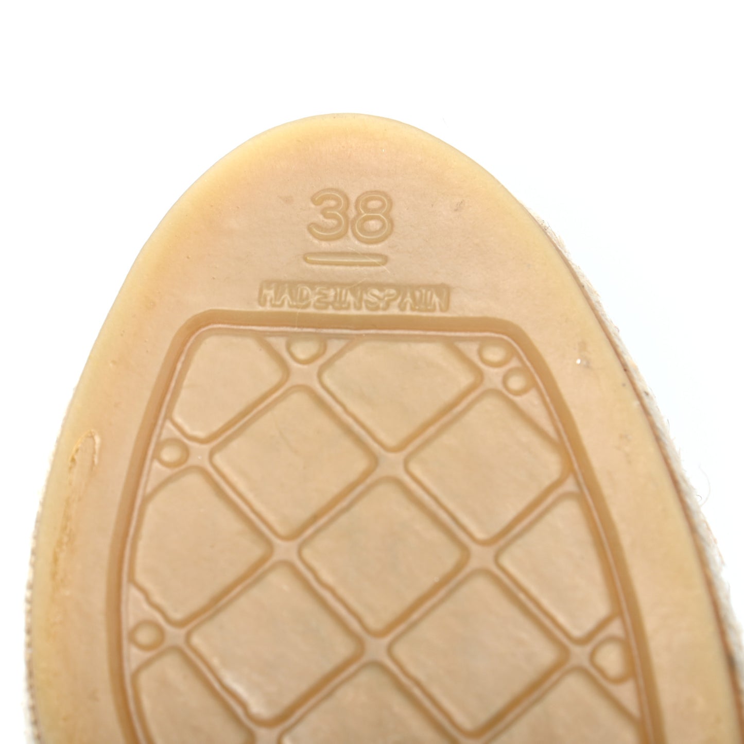 Lambskin CC Espadrilles 38 Black