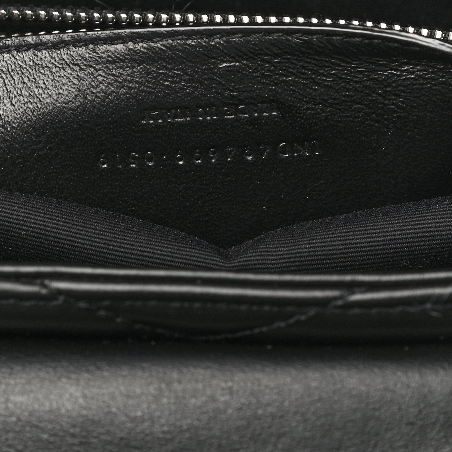 Saint Laurent Calfskin Y Quilted Monogram Small Loulou Chain Satchel Black 7 of 13