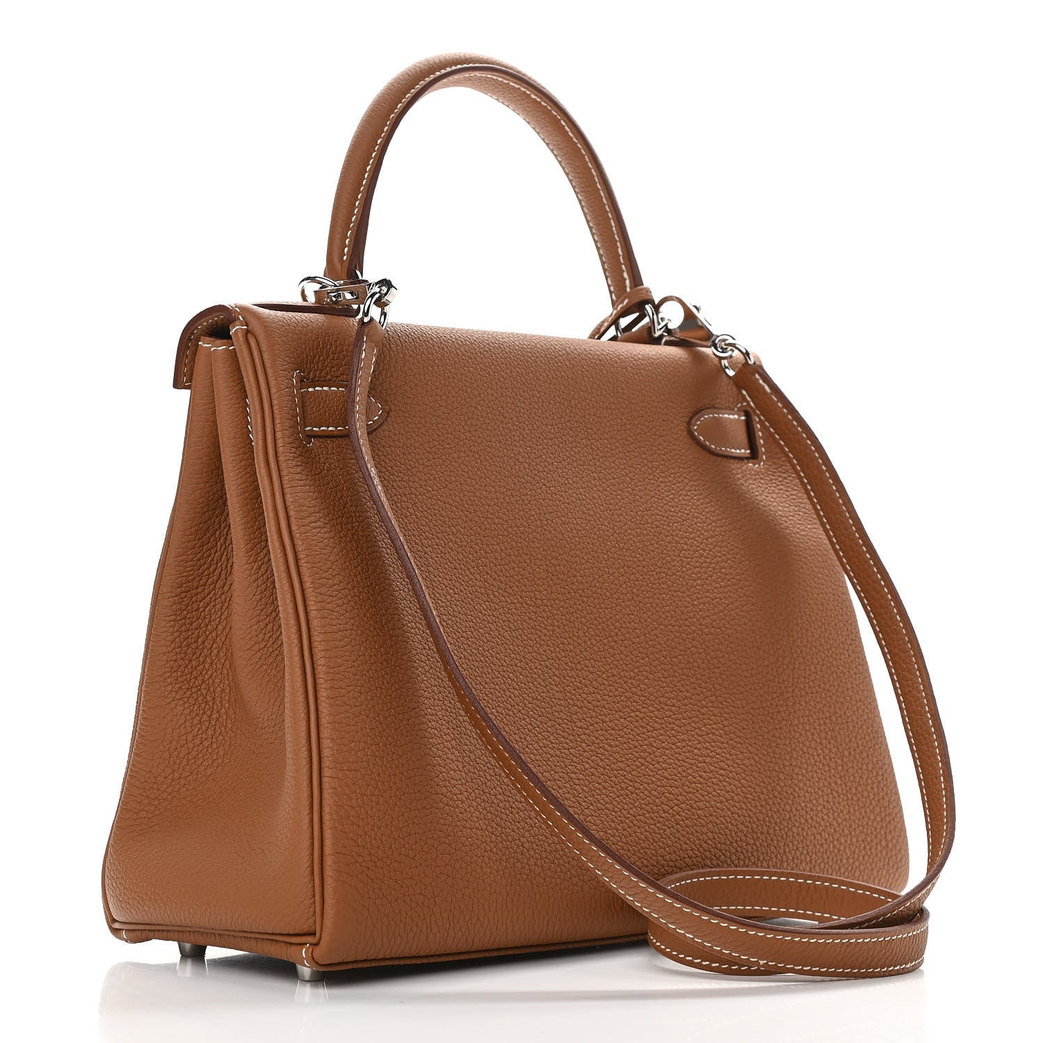 Hermes Togo Kelly Retourne 28 Gold 3 of 12