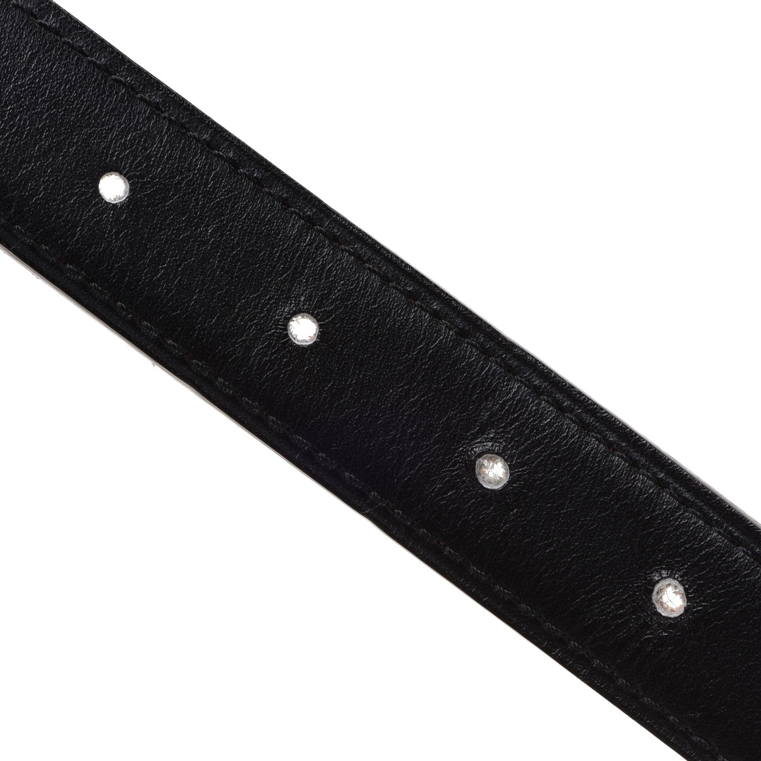 Hermes Box Taurillon Clemence 24mm Constance Belt 80 Orange Black 3 of 7