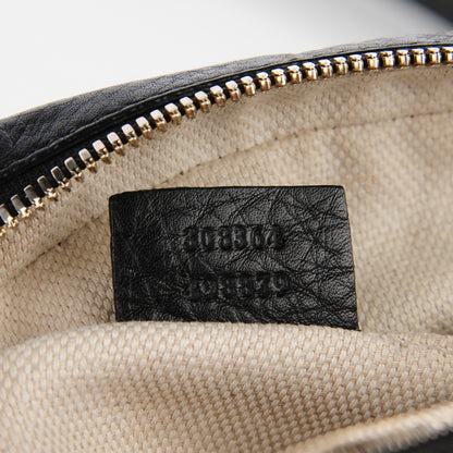 Gucci Pebbled Calfskin Small Soho Disco Bag Black 6 of 7