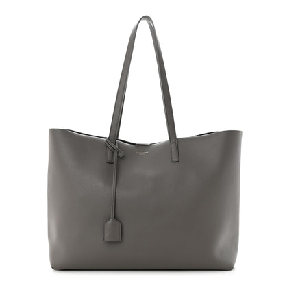 Saint Laurent Calfskin Large Shopping Tote Asphalt 3 of 16