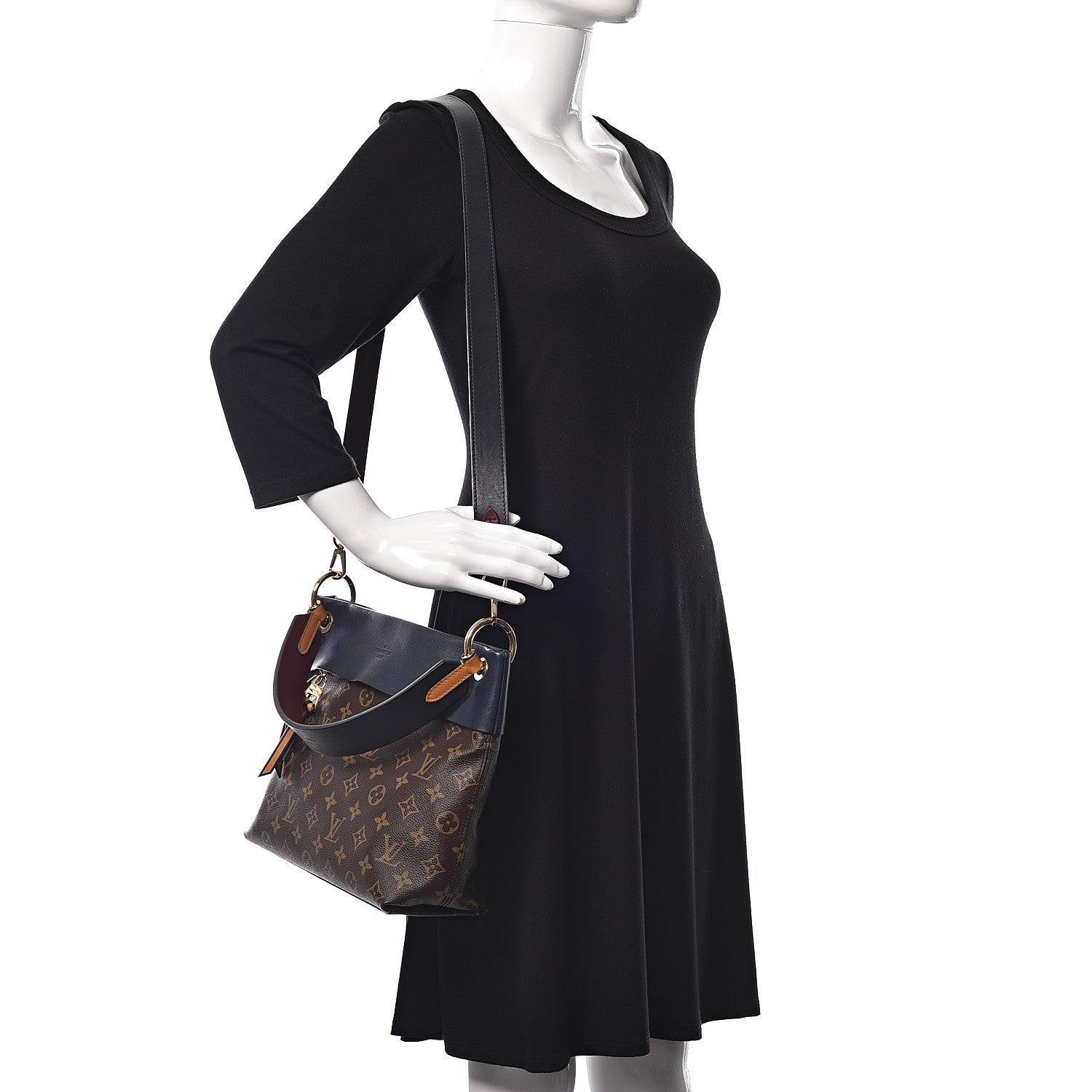 Louis Vuitton Tuileries Besace Marine Bordeaux 2 of 9