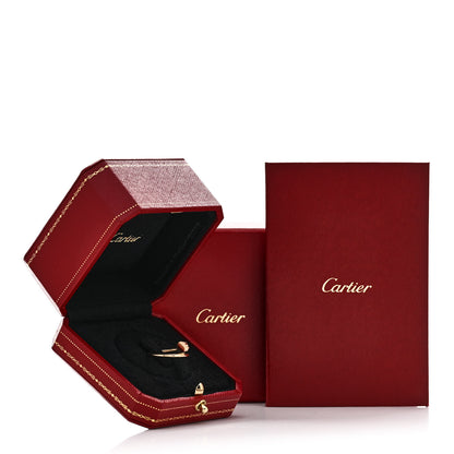 Cartier 18K Yellow Gold Small Juste Un Clou Ring 51 5.75 6 of 6