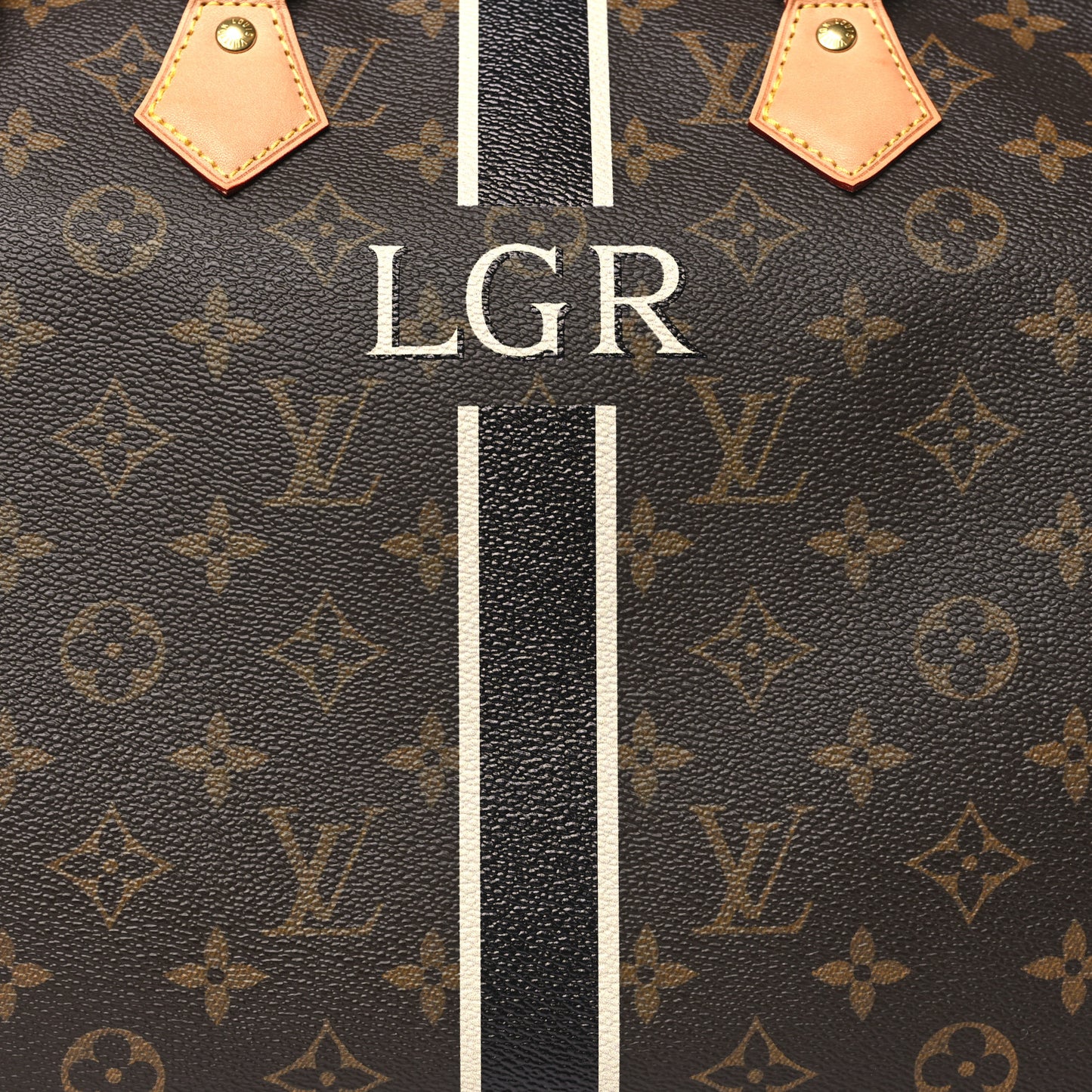 Monogram My LV Heritage Speedy Bandouliere 35 Black White