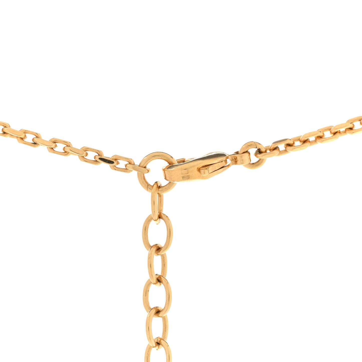 Crystal Logo Necklace Multicolor
