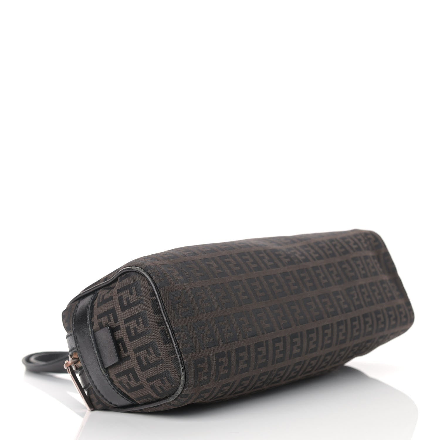 Fendi Zucchino Small Buckle Tote Brown 4 of 14