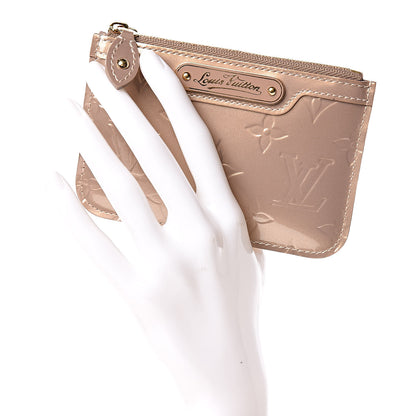 Louis Vuitton Vernis Key Pouch Beige Poudre 2 of 8