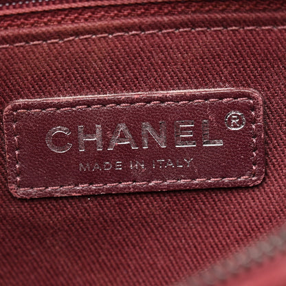Chanel Caviar Chevron Quilted Small Coco Handle Flap So Black 6 of 11