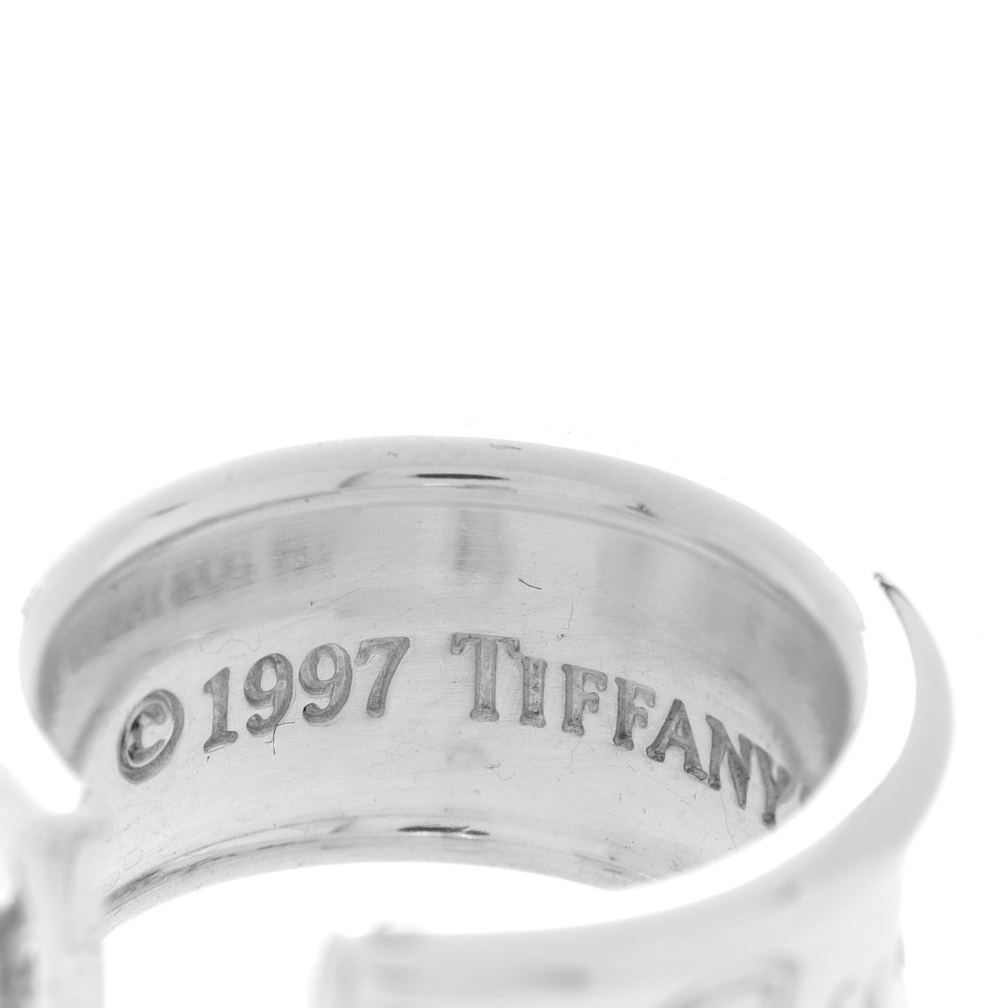 Sterling Silver Wide 1837 Hoop Earrings