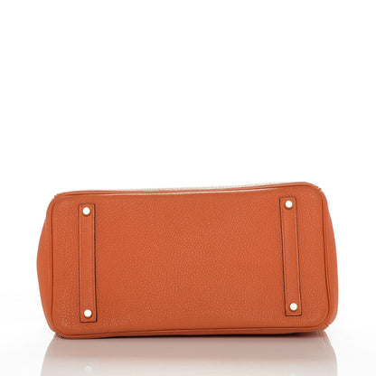 Hermes Togo Birkin 35 Orange 5 of 31
