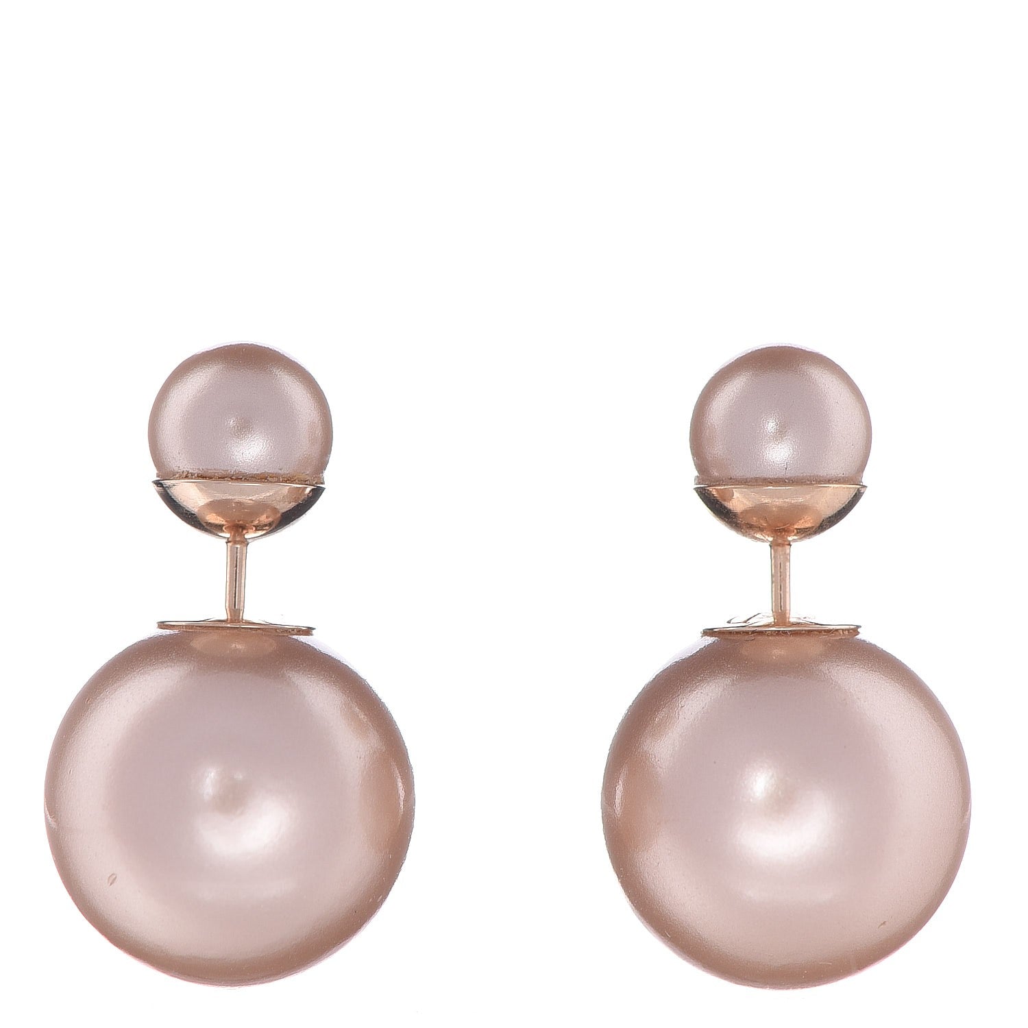 Christian Dior Mise En Dior Tribal Earrings Pink 1 of 6