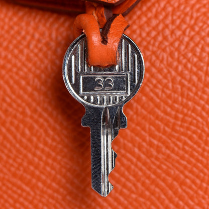 Hermes Epsom Birkin 35 Orange 27 of 37