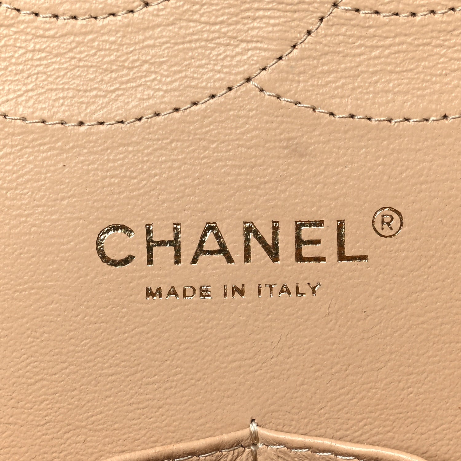 Chanel Caviar Quilted Jumbo Double Flap Beige Clair 6 of 12