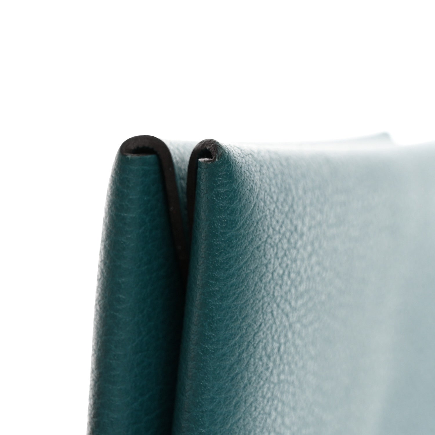 Hermes Chevre Mysore Calvi Card Case Vert Bosphore 8 of 10