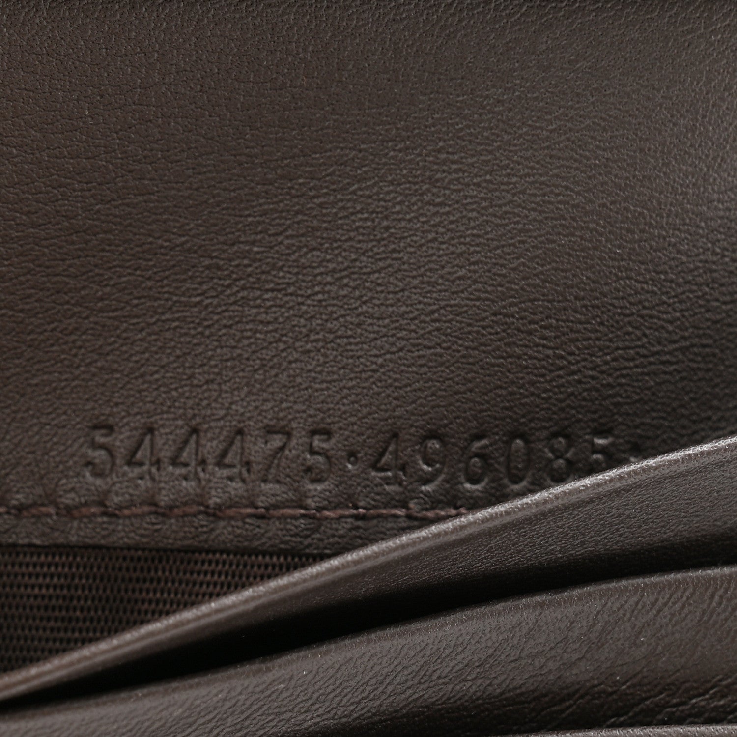 Gucci Microguccissima Snap Bi-Fold Wallet Dark Brown 7 of 7