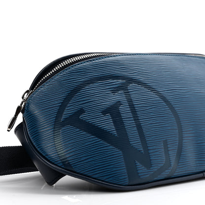 Louis Vuitton Epi Initials Bumbag Cobalt 4 of 7