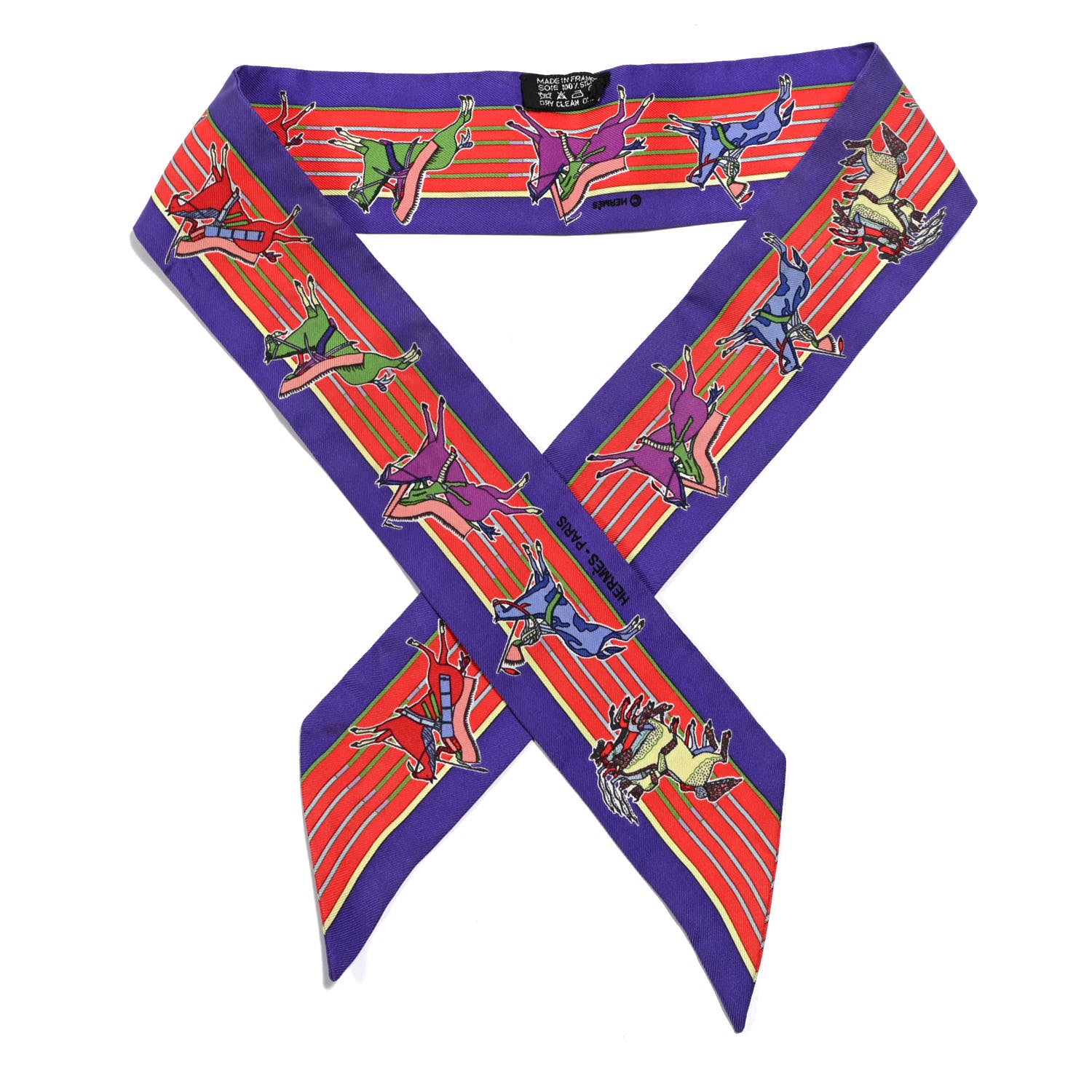Hermes Silk Pani La Shar Pawnee Twilly 1 of 4