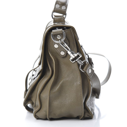 Proenza Schouler Lambskin Medium PS1 Satchel Dark Olive 13 of 13