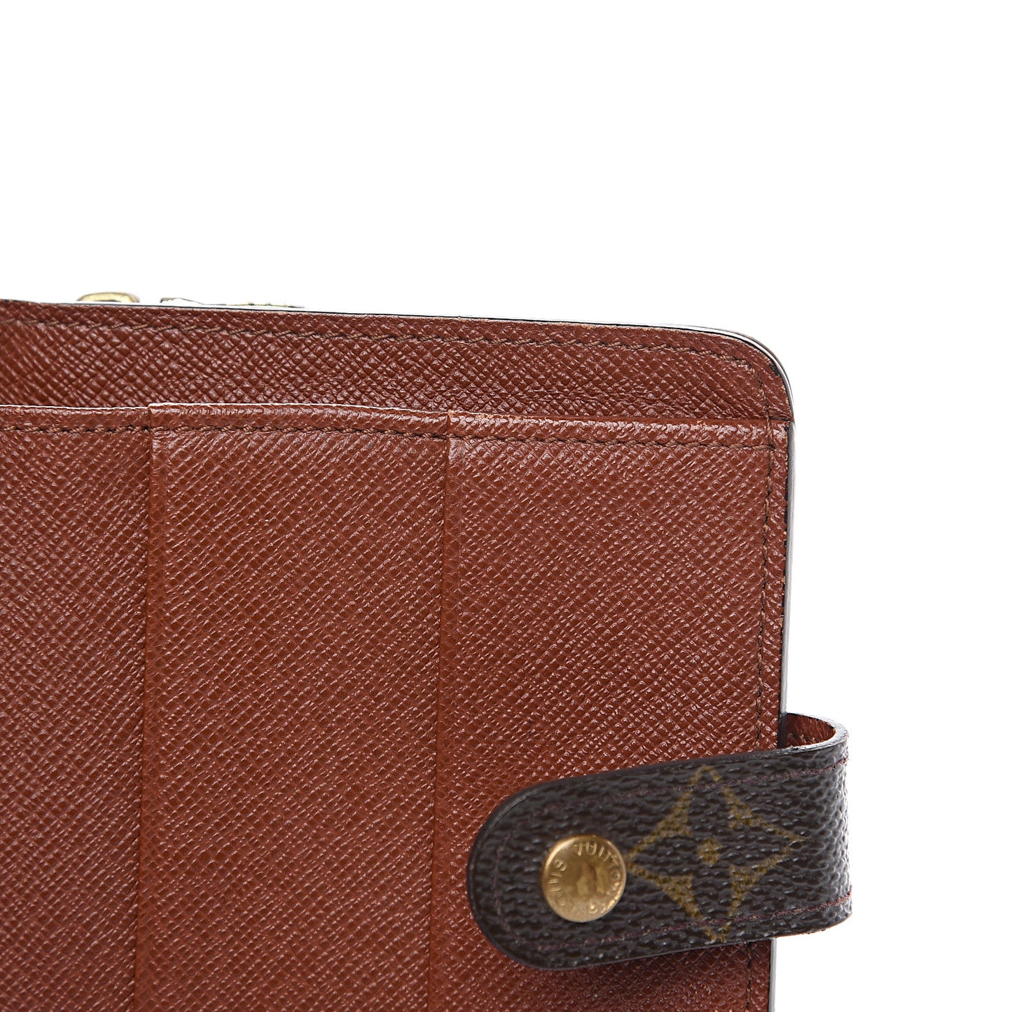 Monogram Compact Zippe Zipped Wallet