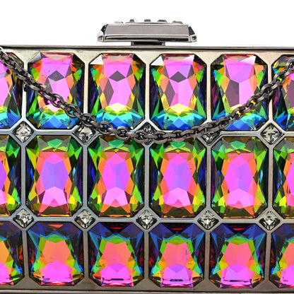 Judith Leiber Crystal Minaudiere Clutch Multicolor 7 of 14