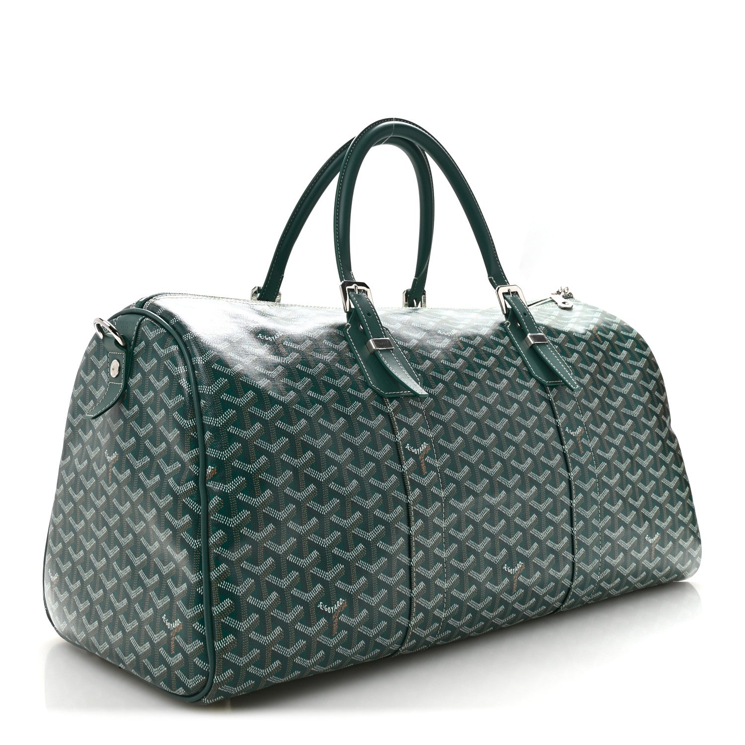 Goyard Goyardine Boston 50 Green 2 of 9