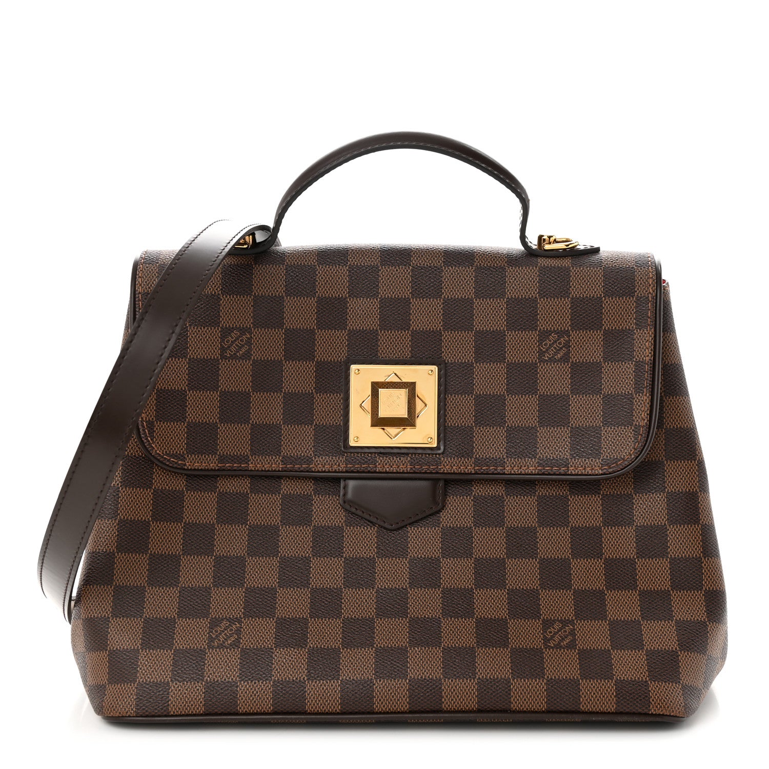 Louis Vuitton Damier Ebene Bergamo MM 1 of 10