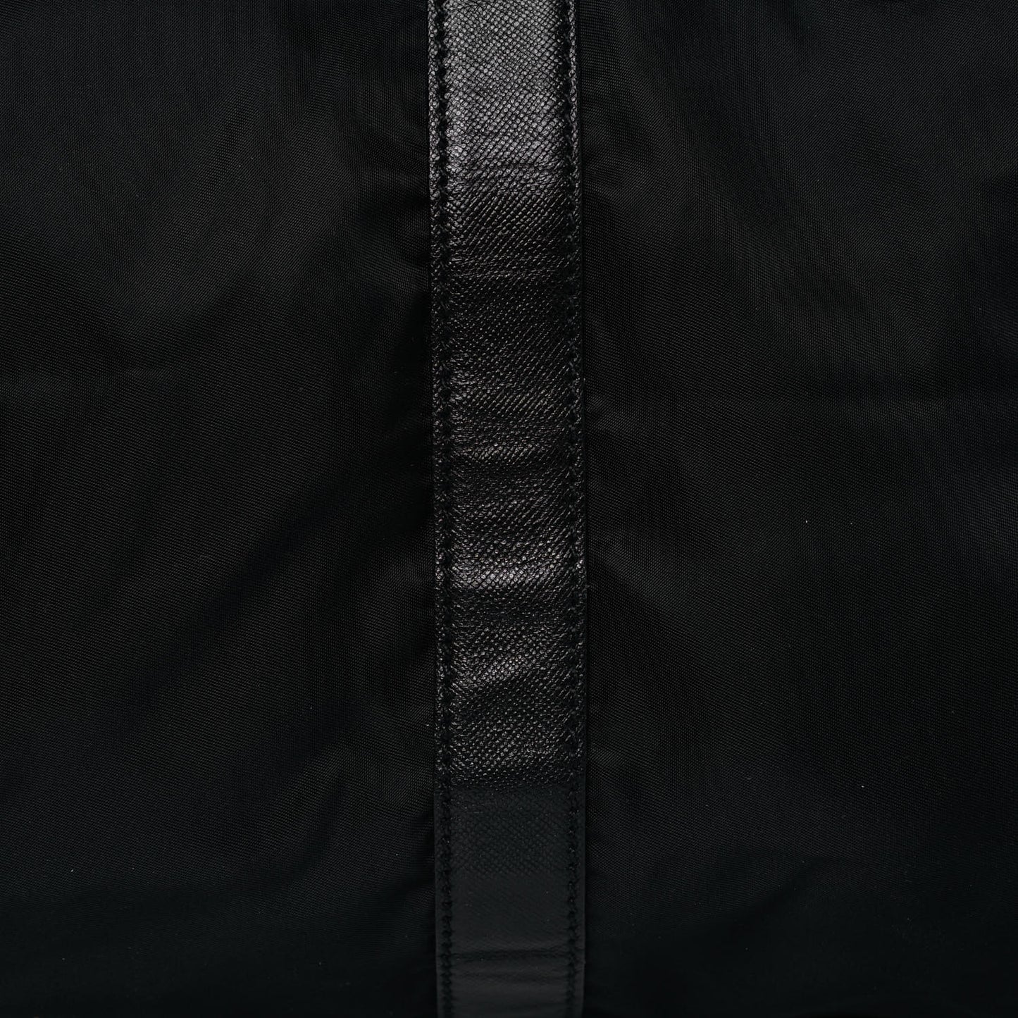 Tessuto Nylon Saffiano Duffle Black