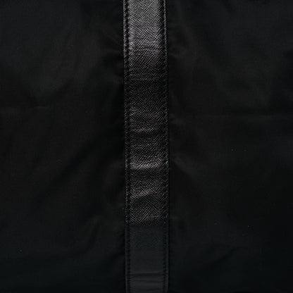 Prada Tessuto Nylon Saffiano Duffle Black 12 of 15